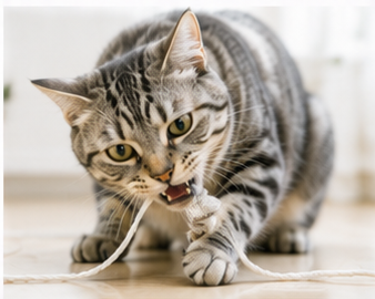 玉ねぎを食べた「かもしれない」猫。様子見か受診かの判断基準